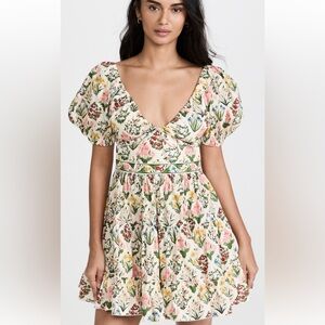 Agua by Agua Bandita Manzanilla Magdalena Amane Mini Dress Sz S NWT